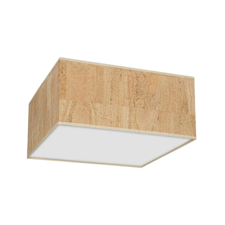 Lampa sufitowa CORK, MLP7517, biały/korkowy, 2x40W E27