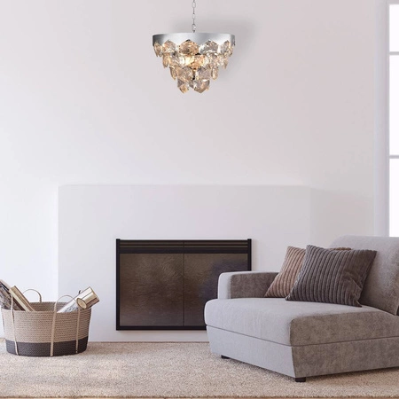 Żyrandol glamour GRACE CHROME ML5993