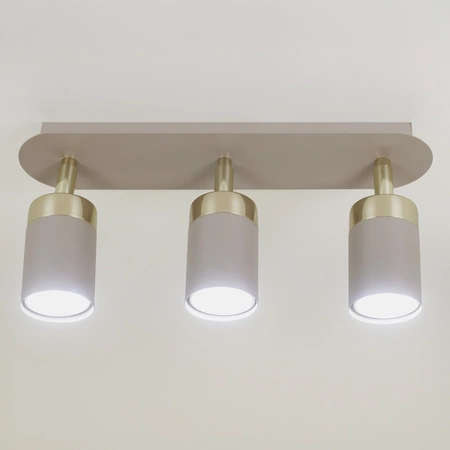 Lampa sufitowa JOKER CASHMERE/GOLD 3xGU10
