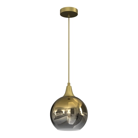 Lampa wisząca MONTE GOLD, 20 cm, MLP8400, złoty/dymiony, 1x60W E27