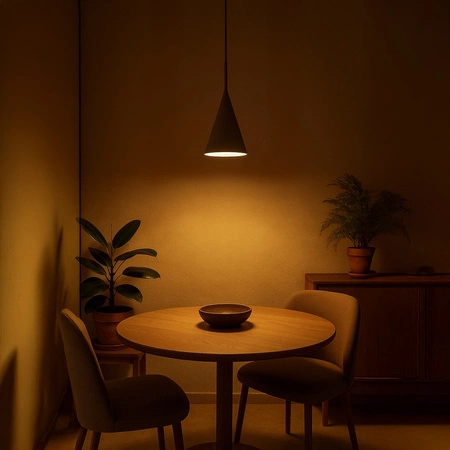 Lampa wisząca CAPITAL TAUPE Ø17cm 1xGX53