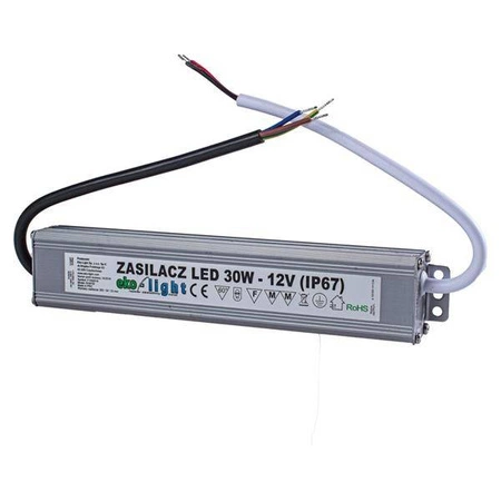 ZASILACZ LED 30W / 12V IP67 EKZAS755