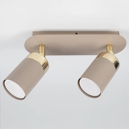 Lampa sufitowa JOKER CASHMERE/GOLD 2xGU10