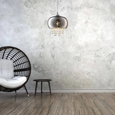 Nowoczesna lampa wisząca STARLIGHT CHROME ML3789