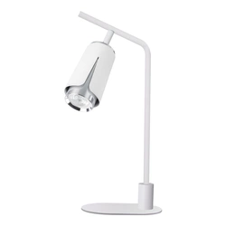 FLOWER WHITE CHROME LAMPKA GABINETOWA 1xGU10
