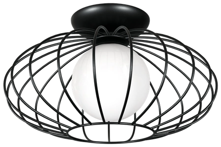 Lampa Sufitowa KRONOS BLACK 1xE14 MLP4425