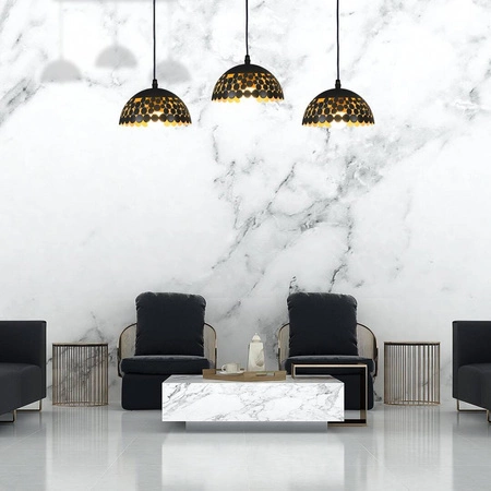 Lampa wisząca LISA, ML6136, czarny/złoty, 3x60W E27