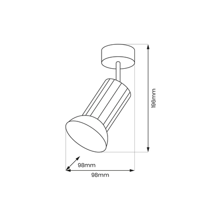 Oprawa Tulip Spot Biały 1xGU10