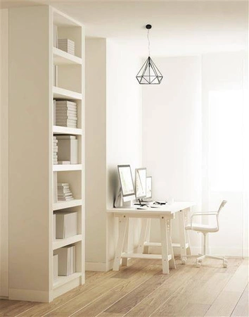 Lampa wisząca z drutu TRIANGOLO 25cm