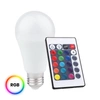 Żarówka multikolor LED 10W A60 E27 RGB + Pilot
