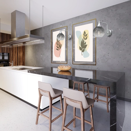 Kinkiet MONTE, MLP8319, srebrny, 1x60W E27