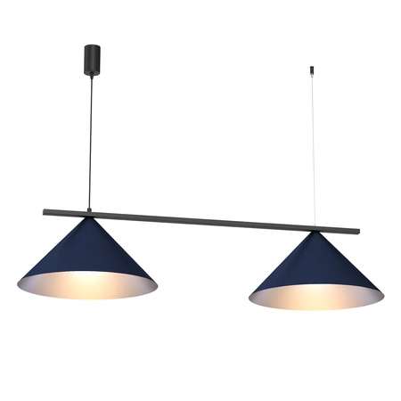 Lampa wisząca CAPITAL BLACK/NAVY BLUE 2XGX53