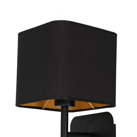 Kinkiet NAPOLI BLACK/GOLD 1xE27 ML6365