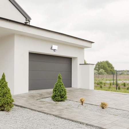 Naświetlacz LED, 30W, PIR, 3000lm, 5000K, EKN9019