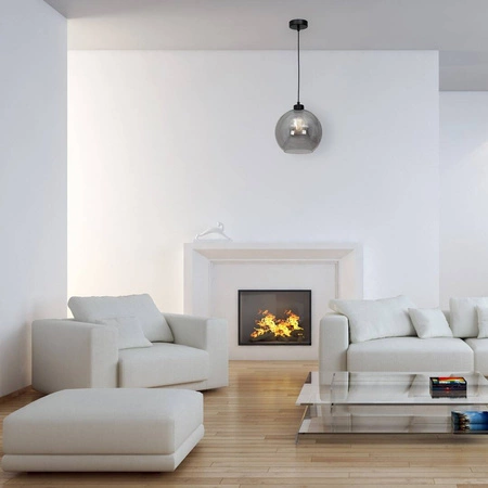 Lampa wisząca zwis SOFIA SMOKED 1xE27