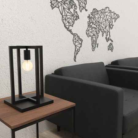 Lampa stołowa ARNOLD, MLP8565, czarna, 1x60W E27