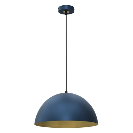 Lampa wisząca BETA, MLP8288, 35 cm, granatowy/złoty, 1x60W E27