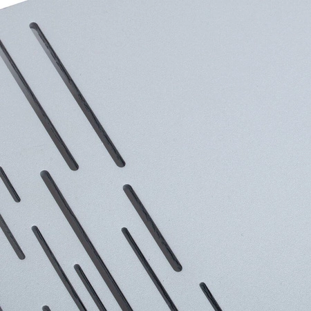 Biały kinkiet LED LINE na elewację 098