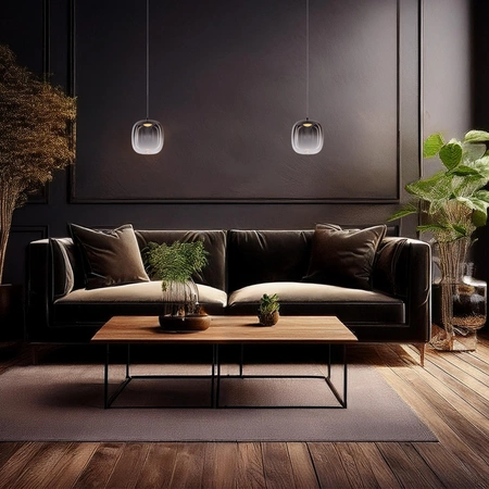 Lampa wisząca VASO 2 SMOKED 4W