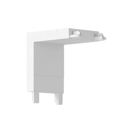 Slim Magnetic Track Narożnik Biały dół L