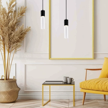 Lampa Wisząca Ricky Czarny 1xGU10