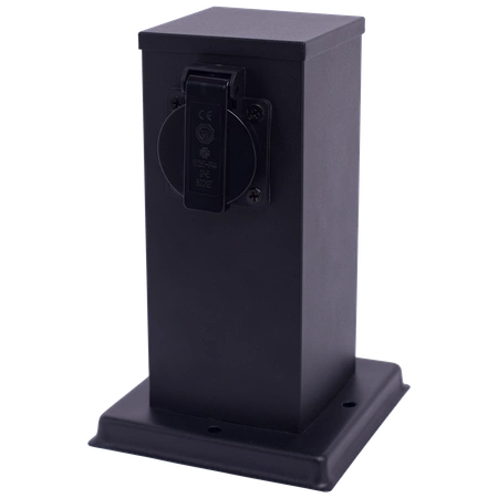 Słupek ogrodowy z gniazdkiem ELECTRIC 20cm gniazdo ogrodowe I