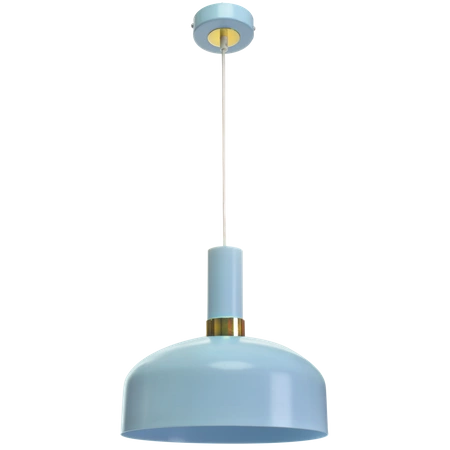 Nowoczesna lampa wisząca MALMO BLUE 1xE27 MLP6201