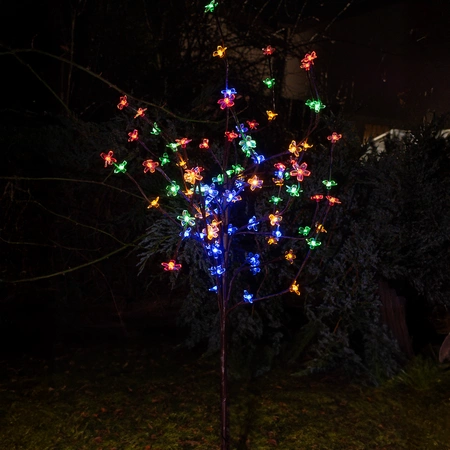 Lampa Solarna Tree 120cm RGB+3000K IP44