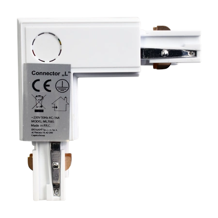 Łącznik szynoprzewodu 3-fazowego TRACK LIGHT, biały, Typ: LD, ML7085