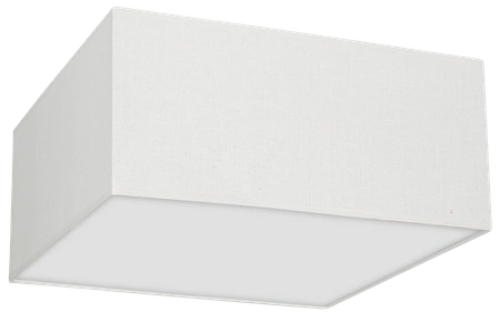 Lampa sufitowa ALBION, MLP7506, biel/bawełna, 2x60W E27