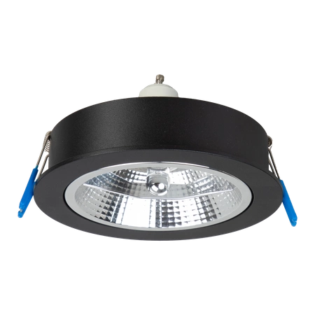 Oprawa podtynkowa Redondo Czarny 1xAR111 GU10