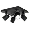 Lampa sufitowa PICO BLACK 4xGU10