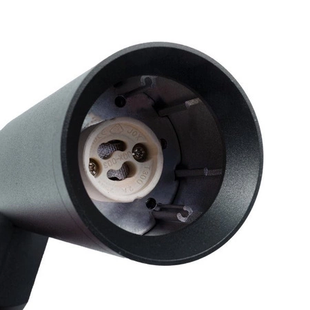 Reflektor spot szyno przewodu MICA BLACK track light 1xGU10 czarna 1F