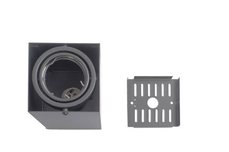 Oprawa natynkowa BLOCCO, ML835, szara, 1x7W LED GU10