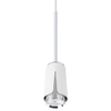 FLOWER WHITE CHROME LAMPA WISZĄCA 1xGU10