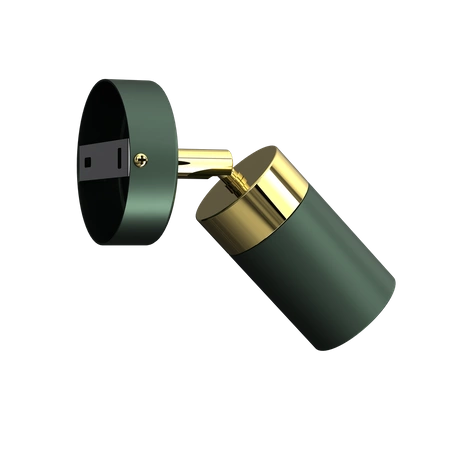 Kinkiet JOKER GREEN/GOLD 1xGU10