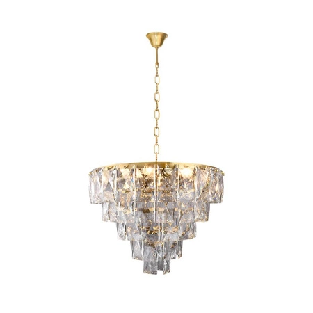 Lampa wisząca żyrandol glamour CHELSEA GOLD ML6002
