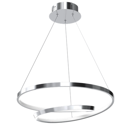Lampa wisząca LUCERO, ML7949, chrom, 48W LED, barwa neutralna 4000K