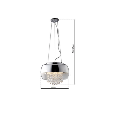 Nowoczesna lampa wisząca LUNA ML3801