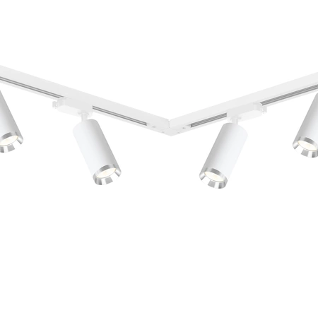 Zestaw Oprawa Mica Track Biały + Chrom 6xGU10 2m