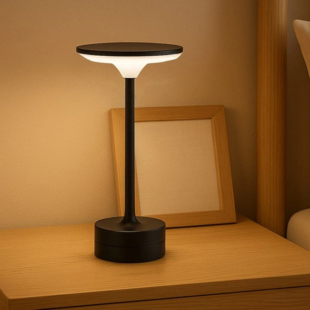 Lampka nocna TAVOLO Black