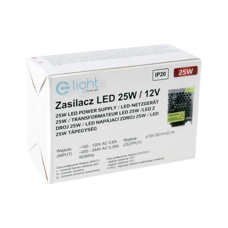 ZASILACZ LED, 25W, EKZAS9701