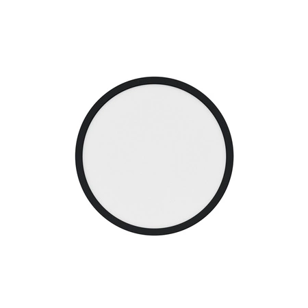 Lampa sufitowa OJA LED 2700K Biała ciepła Plastik | Czarny