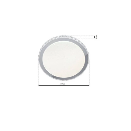Plafon LAYLA 66W LED Ściemnialny+ Pilot ML4222