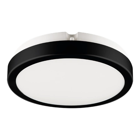 Plafon Vera 12W 4000K Czarny IP65