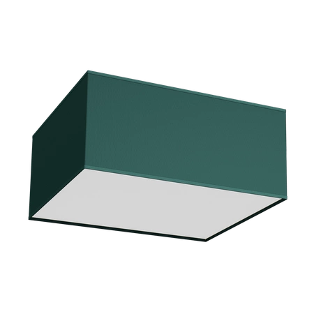 Lampa sufitowa VERDE, MLP7874, 40 cm, zielona, 2x60W E27