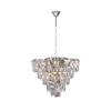 Lampa wisząca żyrandol glamour CHELSEA CHROME ML6001