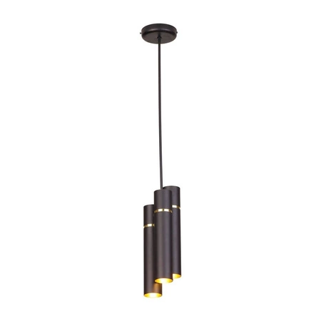 Lampa wisząca LYNX, czarny/złoty, 6x40W E14, MZ5003