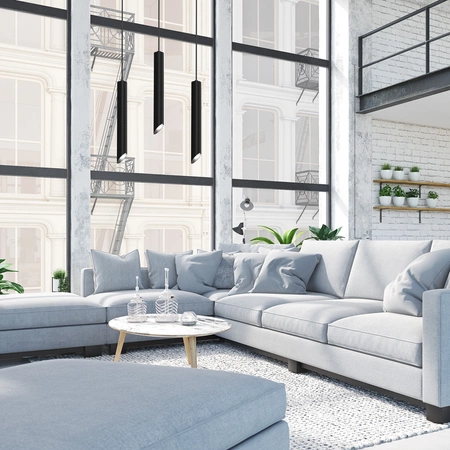 Lampa wisząca CORTE, MLP8829, czarna, 3x8W GU10