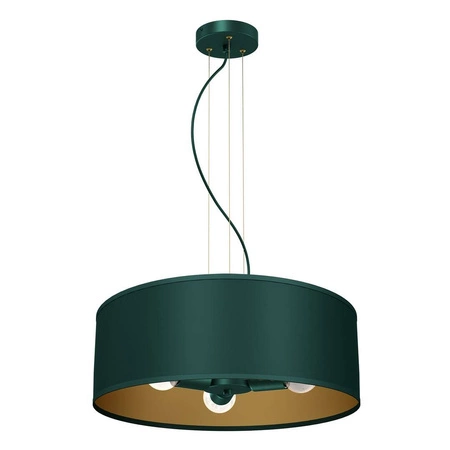 Lampa wisząca VERDE, MLP7879, 50 cm, zielony/złoty, 3x60W E27